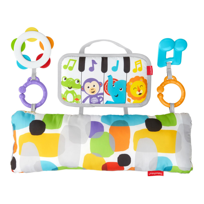 Развивающие коврики - Мягкая подушка для игры на животике Fisher-Price Пианино (GJD27)#2