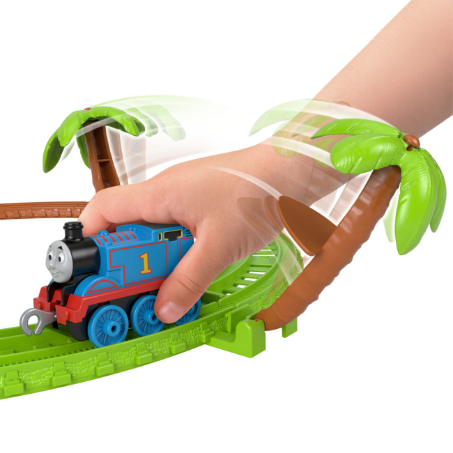 Железные дороги и поезда - Игровой набор Thomas and Friends Веселые джунгли (GJX83)#5
