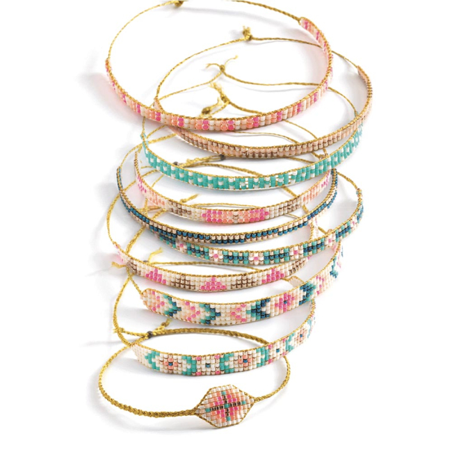 Набори для творчості - Набір для плетіння DJECO Яскраві браслети (DJ09838)#3