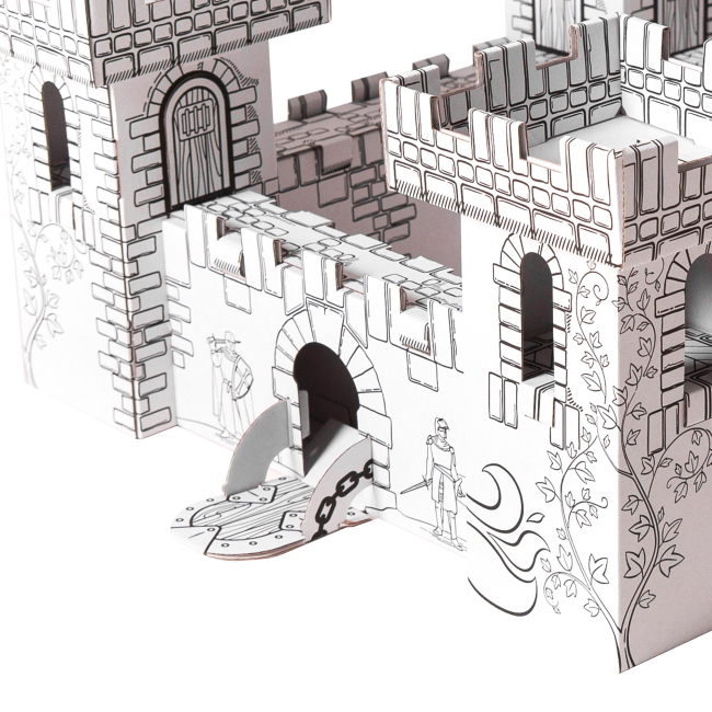 3D-пазлы - Конструктор-раскраска kARTon Форт (03.001)#2