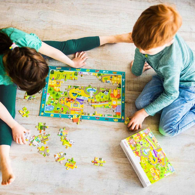 Пазли - Пазл DoDo Життя міста обсерваційний (300135)#3