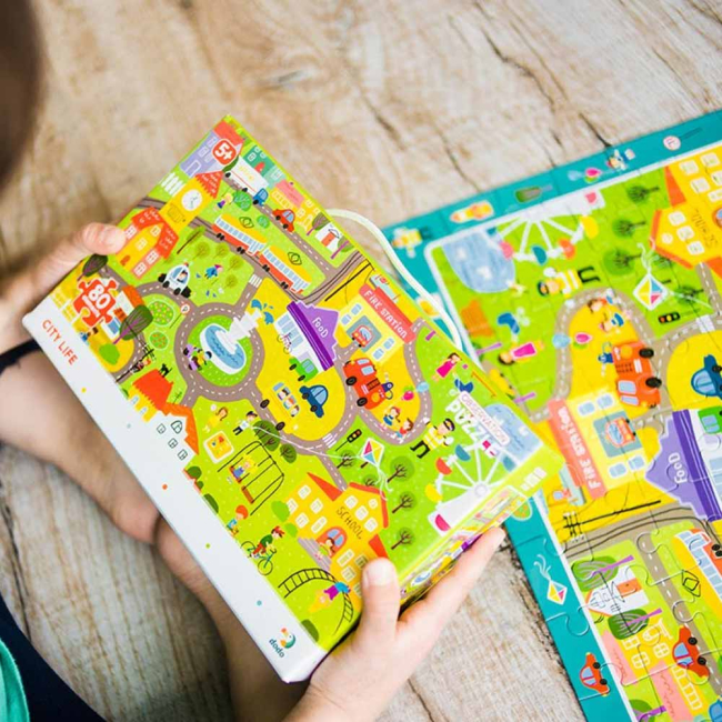 Пазли - Пазл DoDo Життя міста обсерваційний (300135)#4