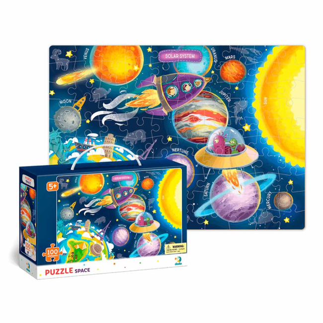 Пазли - Пазл DoDo Космос англійською (300141)#2