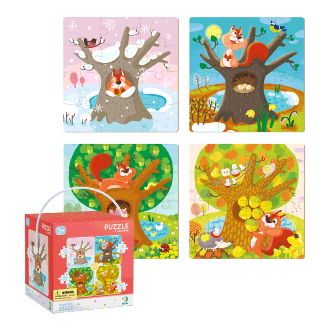 Пазли - Пазл DoDo Пори року (300125)#2