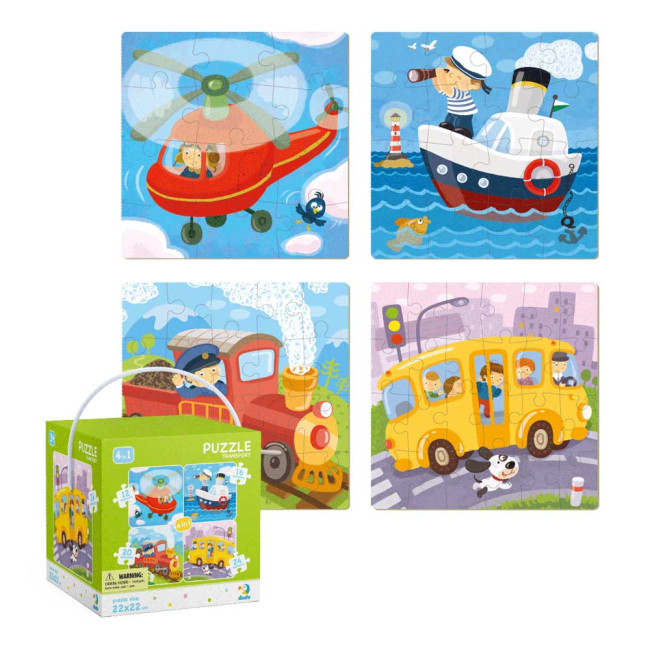 Пазли - Пазл DoDo Транспорт (300132)#2