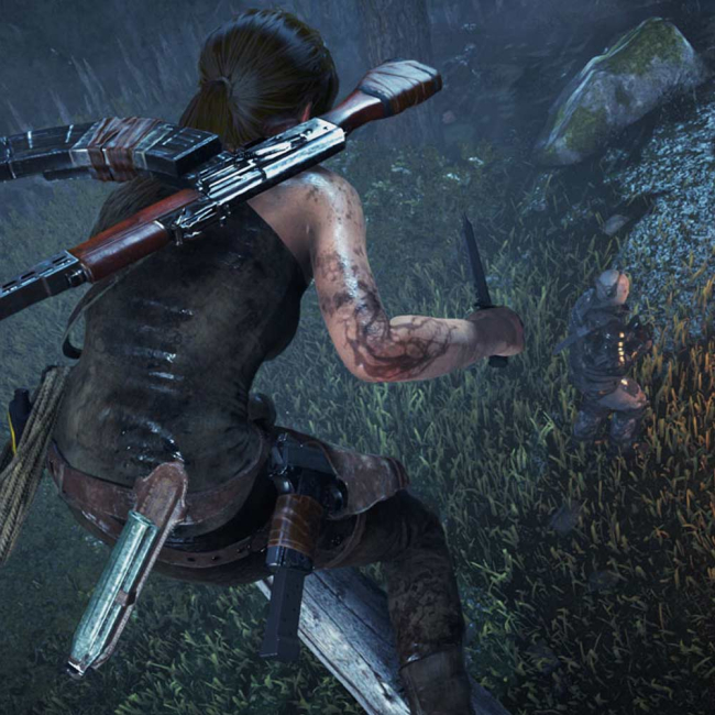 Ігрові приставк - Гра для консолі PlayStation Rise of the Tomb Raider на BD диску російською (STR204RU01)#3