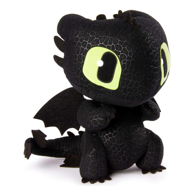 Персонажі мультфільмів - М'яка іграшка Dragons Як приборкати дракона 3 Беззубик 25 см (SM66619/9405)#2