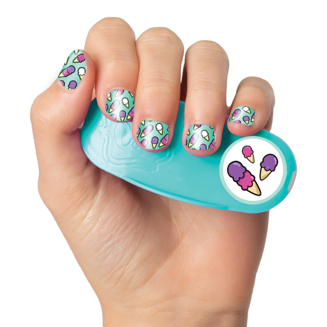 Косметика - Набор для нейл-арта Cool Maker Go Glam с бирюзовым лаком (SM37533/SM37533-3)#3