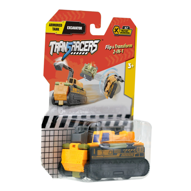 Транспорт и спецтехника - Машинка TransRacers Танк и автокран (YW463875C-02)#3