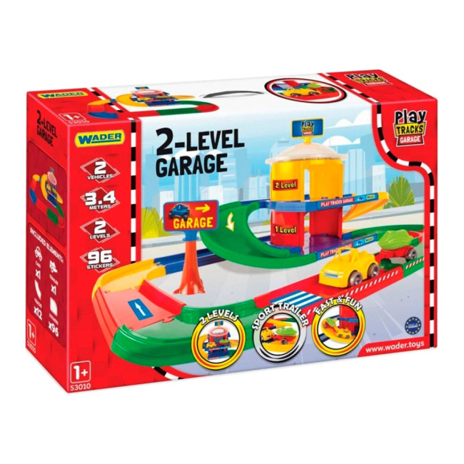 Паркинги и гаражи - Трек-гараж Wader 2 этажа (53010)#2