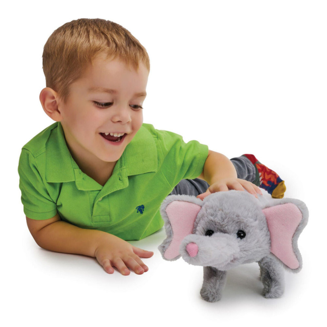 Мягкие животные - Механическая мягкая игрушка Addo Слоненок (315-11127-B)#2