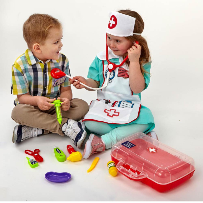 Наборы профессий - Набор ADDO Busy Me Чемоданчик для доктора (315-13106-B)#3