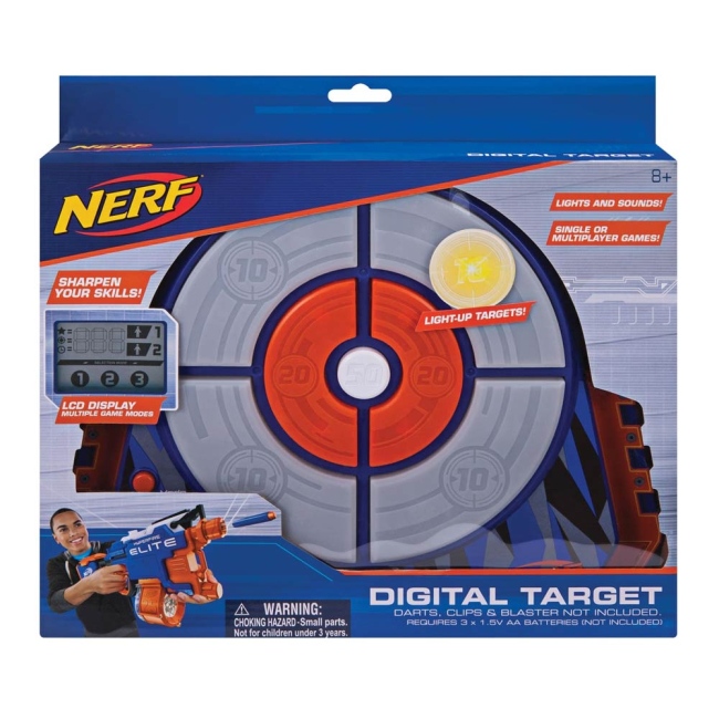 Помповое оружие - Игровая электронная мишень Nerf Elite Bulls-Eye Digital Target с эффектами (NER0156)#3