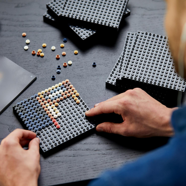 Мозаика - Конструктор LEGO Art «Железный человек» Marvel Studios (31199)#7