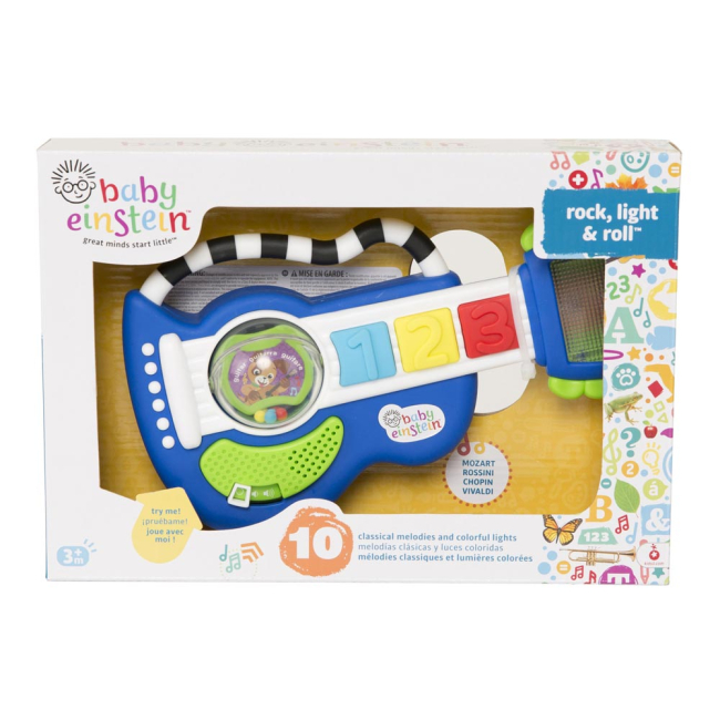 Развивающие игрушки - Игрушка музыкальная Baby Einstein Гитара (90680) (74451906808)#2