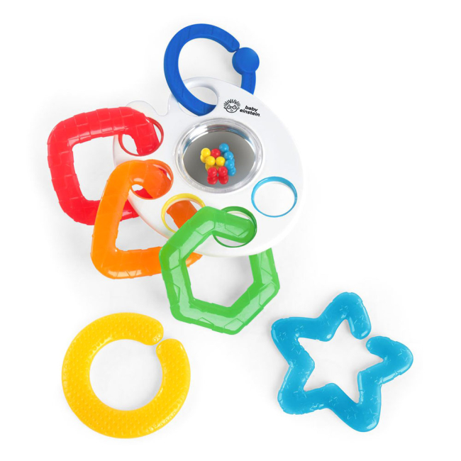Погремушки, прорезыватели - Погремушка-прорезыватель Baby Einstein Color learning links (12355) (74451123557)#2
