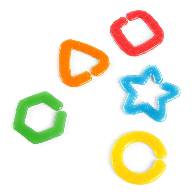 Погремушки, прорезыватели - Погремушка-прорезыватель Baby Einstein Color learning links (12355) (74451123557)#3