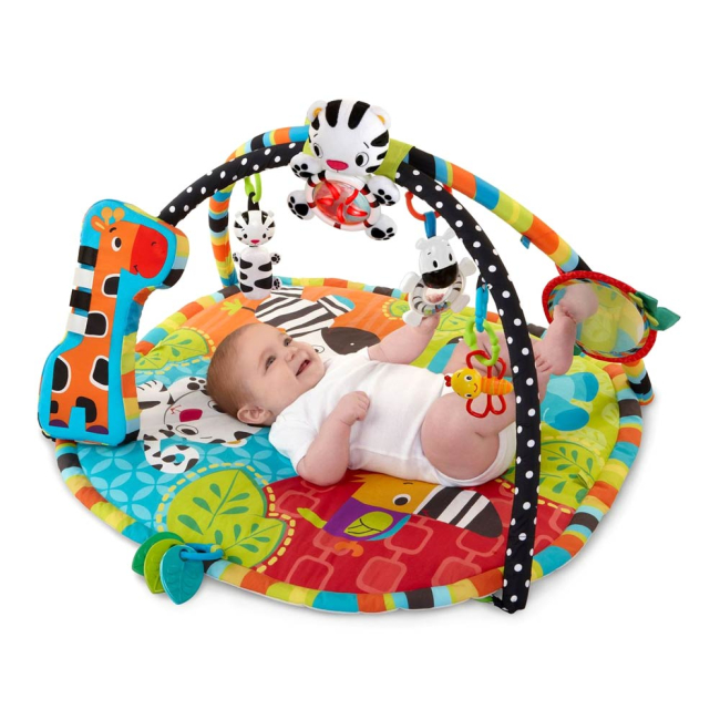 Развивающие коврики - Коврик развивающий Bright Starts Spots & Stripes Safari (9167) (74451091672)#4