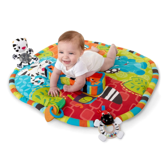 Развивающие коврики - Коврик развивающий Bright Starts Spots & Stripes Safari (9167) (74451091672)#5