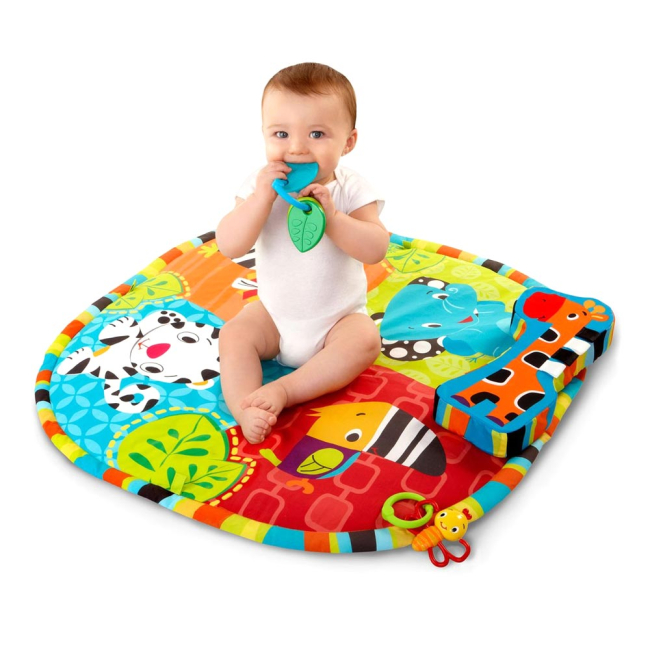 Развивающие коврики - Коврик развивающий Bright Starts Spots & Stripes Safari (9167) (74451091672)#6