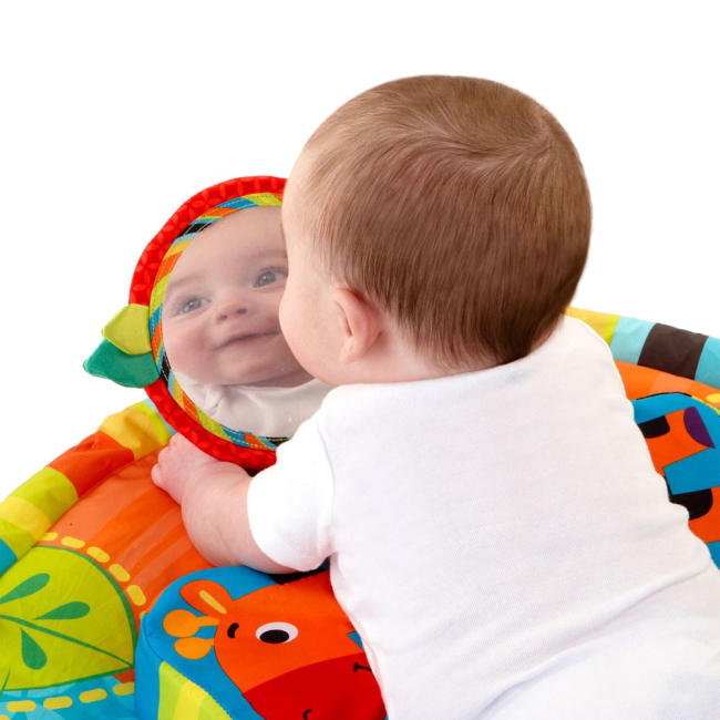 Развивающие коврики - Коврик развивающий Bright Starts Spots & Stripes Safari (9167) (74451091672)#7