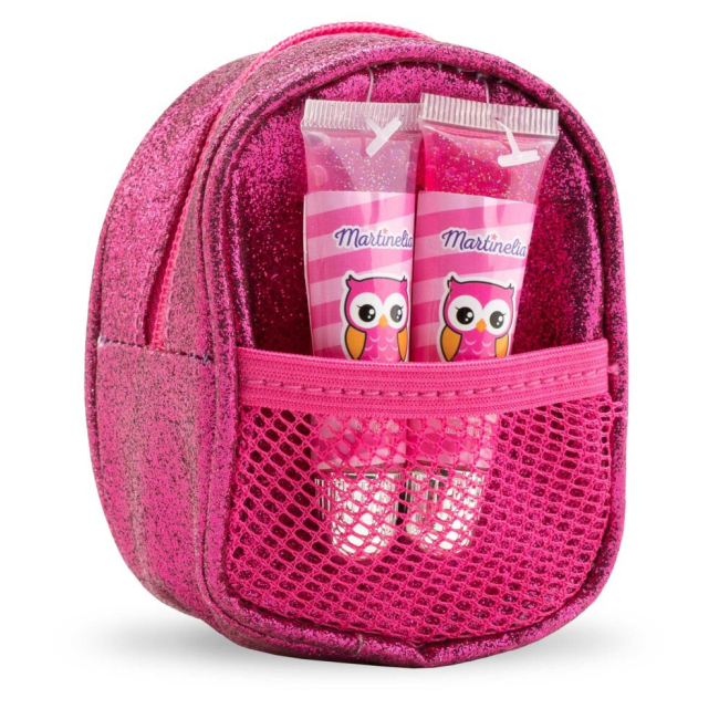 Косметика - Набор блесков для губ Martinelia Shimmer paws с сумкой мини в ассортименте (30495)#2