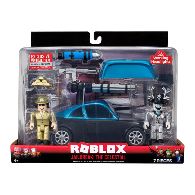 Фигурки персонажей - Игровой набор Roblox Jailbreak Небесный W8 (ROB0341)#3
