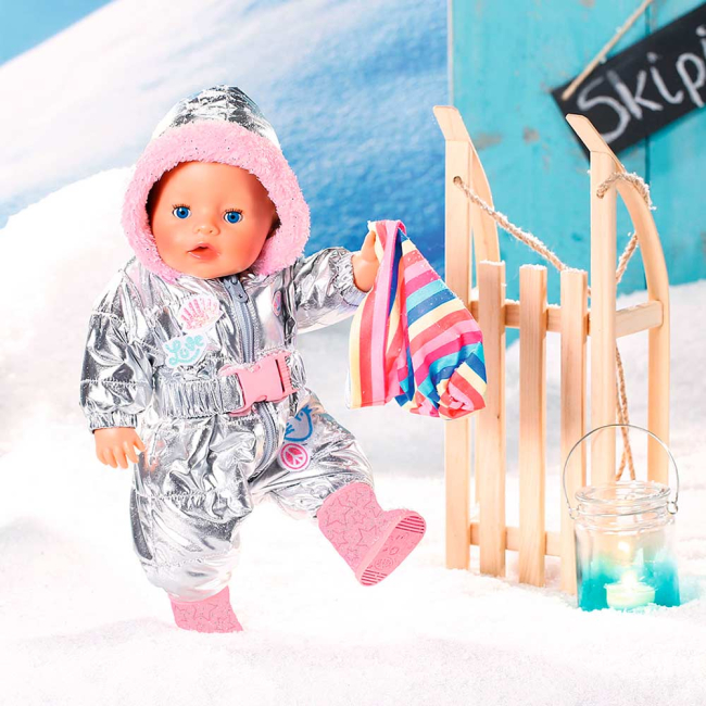 Одежда и аксессуары - Набор одежды для куклы Baby Born Зимний комбинезон делюкс (826942)#4