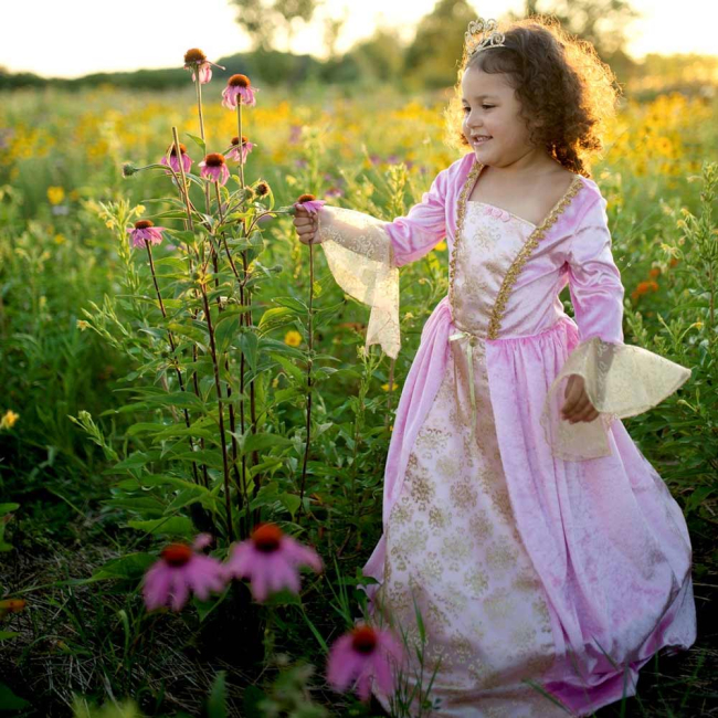 Костюми та маски - Набір Princess Great Pretenders Сукня плащ та тіара на 5-6 років (70550)#4