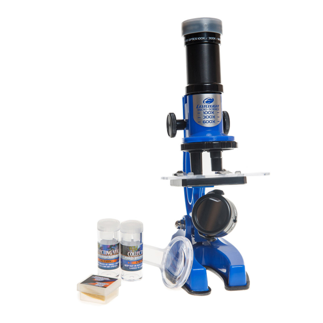 Научные игры, фокусы и опыты - Набор для опытов Eastcolight Микроскоп с увеличением до 600 раз (ES21331)#2