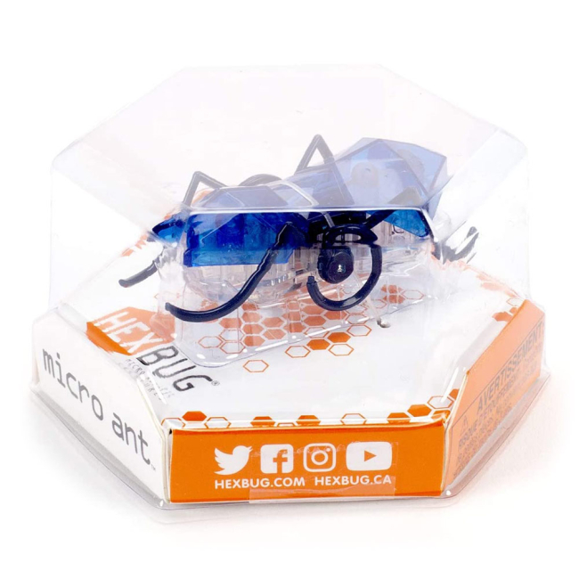 Роботи - Нано-робот Hexbug Micro Ant синій (409-6389/1)#2