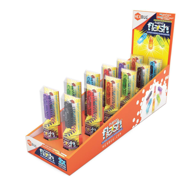 Роботы - Машинка Hexbug Микро-робот Nano flash Single зеленый (429-6759/1)#2