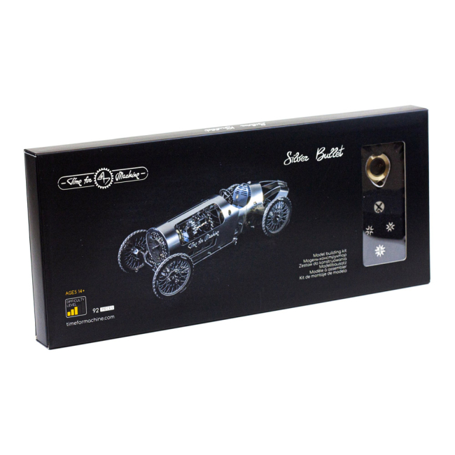 Конструктори з унікальними деталями - Механічний конструктор Time for machine Срібна куля (T4M38015)#2