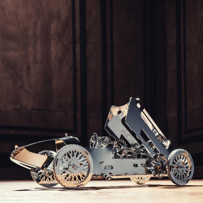 Конструктори з унікальними деталями - Механічний конструктор Time for machine Срібна куля (T4M38015)#3