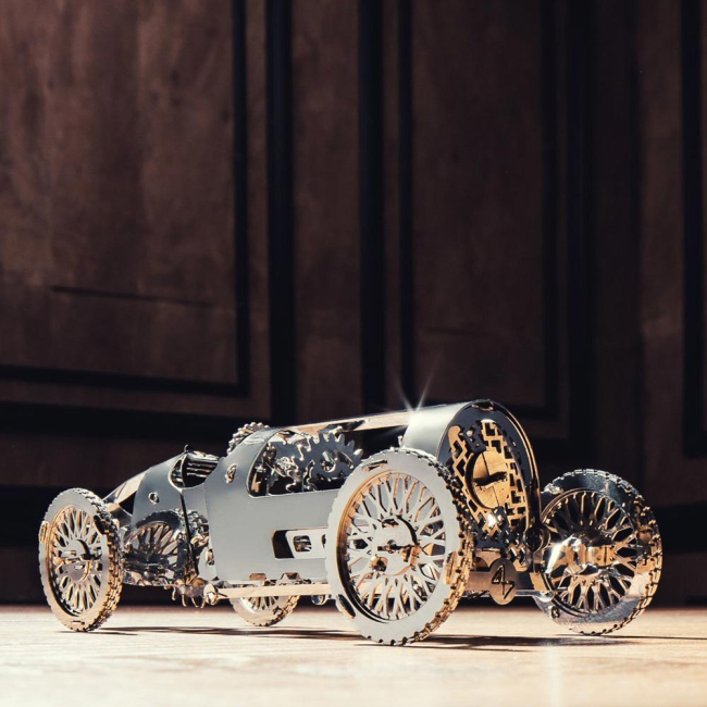 Конструктори з унікальними деталями - Механічний конструктор Time for machine Срібна куля (T4M38015)#4