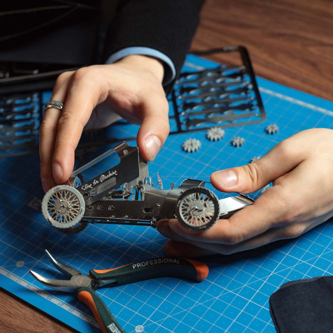 Конструктори з унікальними деталями - Механічний конструктор Time for machine Срібна куля (T4M38015)#5