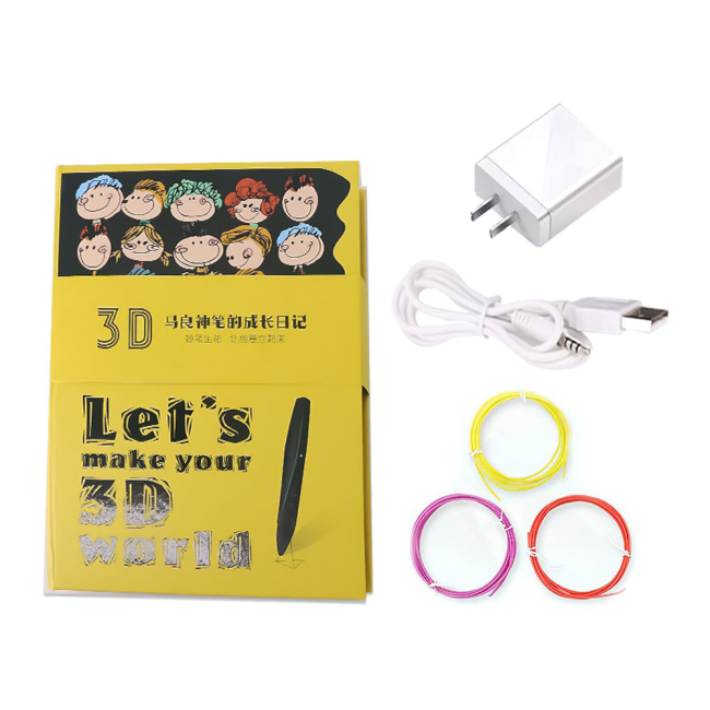 3D-ручки - 3D ручка Dewang D12 чорна низькотемпературна (D12BLACK)#3