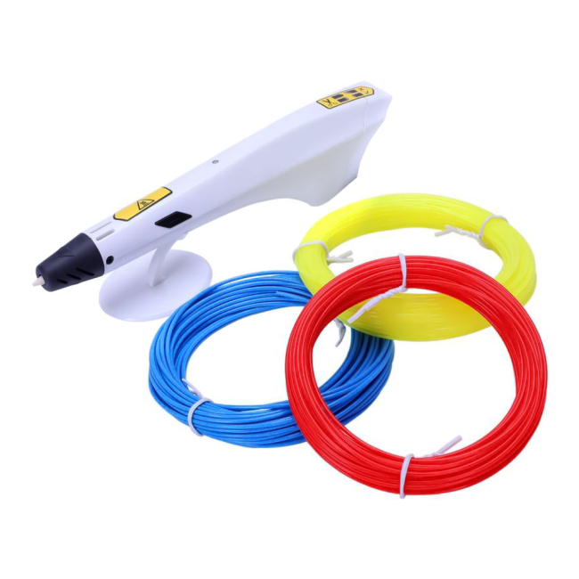 3D-ручки - 3D ручка Dewang D9 белая с аксессуарами (D_9_WHITE)#2