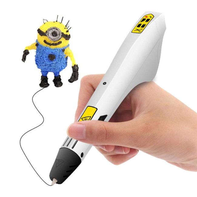 3D-ручки - 3D ручка Dewang D9 белая с аксессуарами (D_9_WHITE)#4