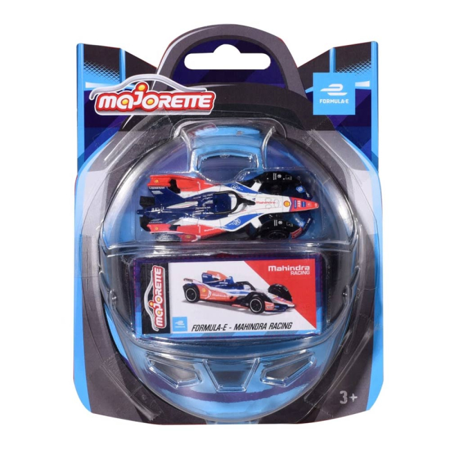 Автомоделі - Автомодель Majorette Болід Mahindra racing металева (2084025/2084025-6)#2