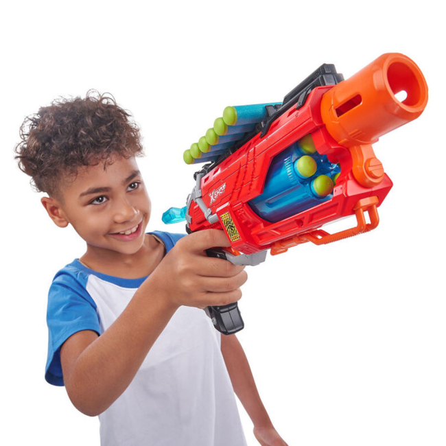 Помпова зброя - Швидкострільний бластер X-Shot Dino Striker з аксесуарами та 16 патронами (4860)#4