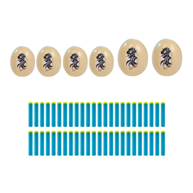 Помпова зброя - Набір швидкострільних бластерів X-Shot Dino Combo Pack з аксесуарами та 48 патронами (4859)#3