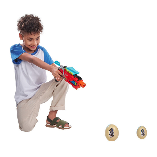 Помпова зброя - Набір швидкострільних бластерів X-Shot Dino Combo Pack з аксесуарами та 48 патронами (4859)#5