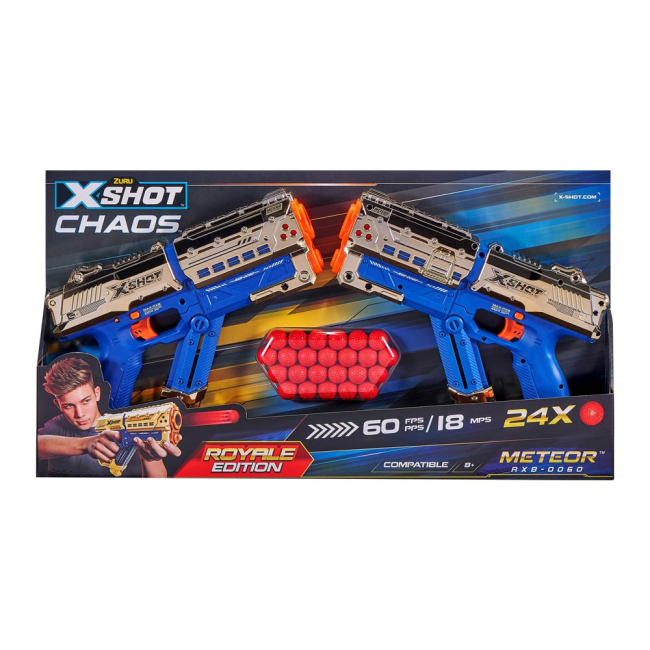 Стрелковое оружие - Игрушечные пистолеты X-Shot Chaos Golden meteor RXB-0060 (36419Z)#5