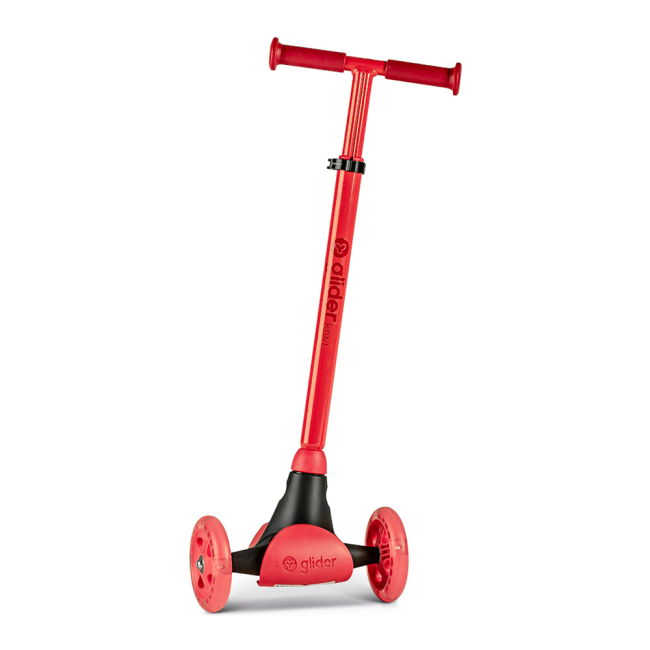 Самокаты - Самокат YVolution Glider Kiwi красный (Y101258)#4