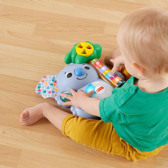 Развивающие игрушки - Развивающая игрушка Fisher-Price Linkimals Считающая коала на русском (GRG60)#3