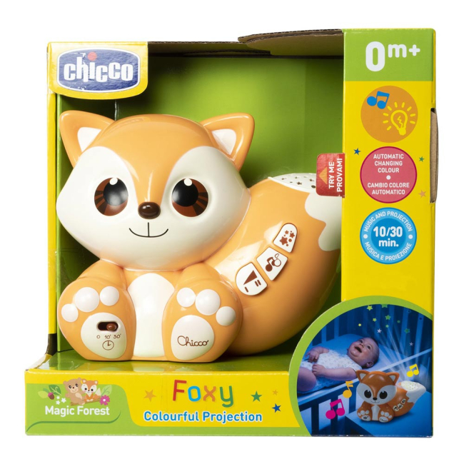 Нічники, проектори - Нічник-проектор Chicco Лисеня (10064.00) (8058664119561)#2