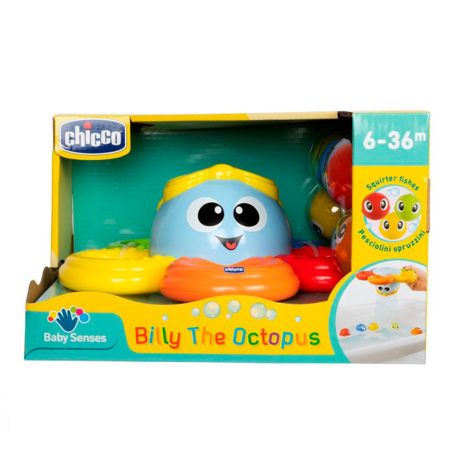 Игрушки для ванны - Игрушка для ванны Chicco Осьминог Билли (10037.00) (8058664118670)#3