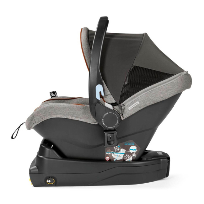 Автокрісла й аксесуари - Автокрісло Peg-Perego Primo Viaggio i-size з базою бежево-сіре 0-13 кг (IMSZ000000BA53DX53)#3