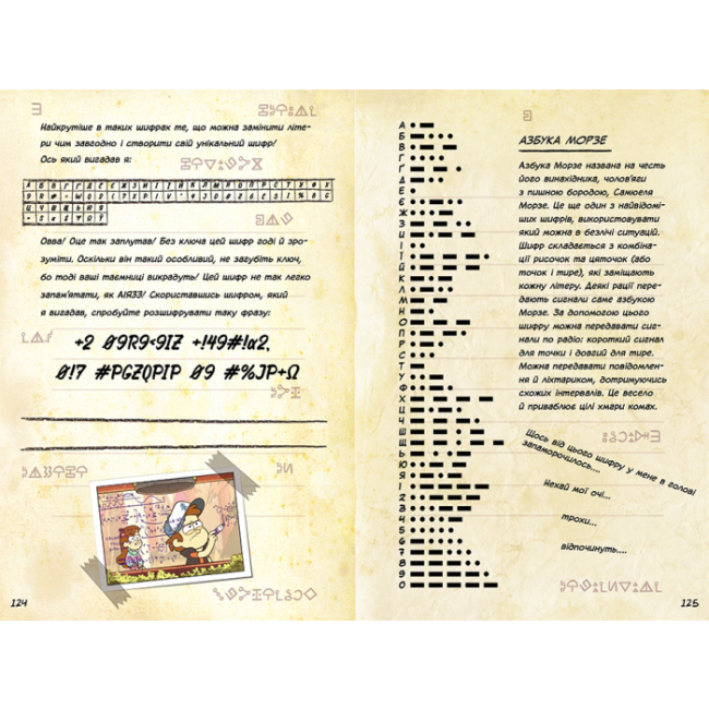 Художня література для дітей (7-13 років) - Книжка «Гравіті Фолз. Керівництво Діппера і Мейбл з таємниць і нестримних веселощів» Роб Рензетті, Шейн Хоутон, Стефані Рамірес (9786170958587)#4